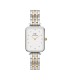 Daniel Wellington Orologio Solo Tempo Quadro Lumine 5 Link Two-Tone 20x26 DW00100625