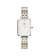 Daniel Wellington Orologio Solo Tempo Quadro Lumine 5 Link Two-Tone 20x26 DW00100625