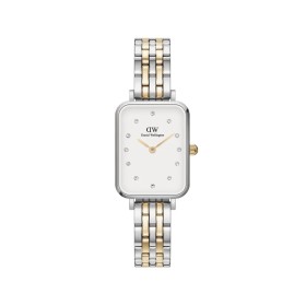 Daniel Wellington Orologio Solo Tempo Quadro Lumine 5 Link Two-Tone 20x26 DW00100625