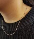 Collana Oro Giallo 9kt Ametista 9V/9GAG52589 - Indossata