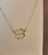 Collana Quadrifoglio Filo Oro Giallo 9kt 9GAG52800