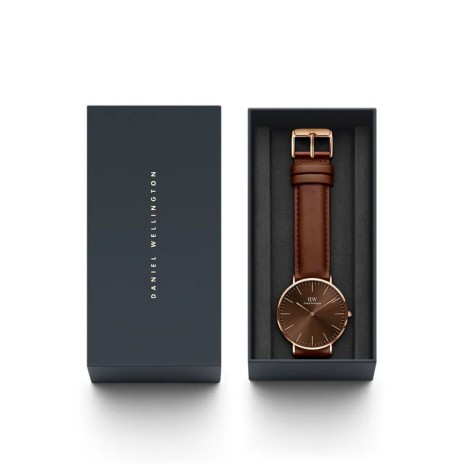 Daniel Wellington Orologio Uomo Classic St Mawes Amber 40mm DW00100627