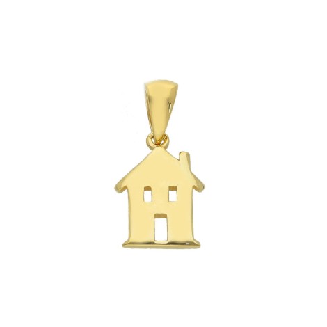 Ciondolo Casa Oro Giallo 18kt