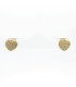 Orecchini Cuore Argento 925 Zirconi Bianchi