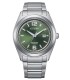 Orologio Uomo Citizen Super Titanio 1640 Verde AW1641-81X