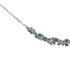 Collana Argento 925 Pavè Zirconi Colorati