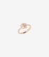 Anello Fiore Dodo Nature Oro Rosa 9kt Effetto Madreperla