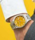 Orologio Citizen Tsuyosa Collection Automatico NJ0150-81Z Giallo - Indossato