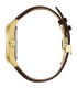 Orologio Bulova Collezione Wilton GMT Acciaio Pelle Marrone 97B210