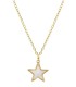 Collana Mini Stella Oro Giallo 9Kt Madreperla