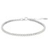 Bracciale Tennis Oro Bianco 9kt Zirconi Bianchi