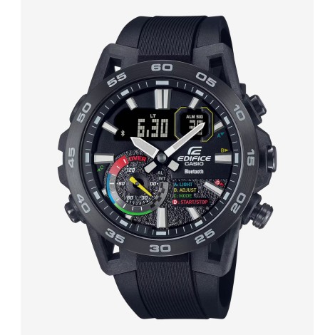 Orologio Digitale Casio Edifice Nero Gomma ECB-40MP-1AEF