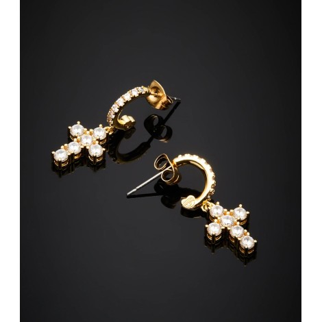 Orecchini Chiara Ferragni Cross Bold Cross Gold J19AWC12