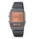 Casio Digitale Vintage Edgy Collection Acciaio AQ-800ECGG-4A Orologio Donna