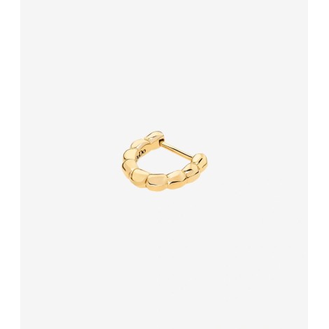 Monorecchino Dodo Collezione Granelli Oro Giallo 18kt