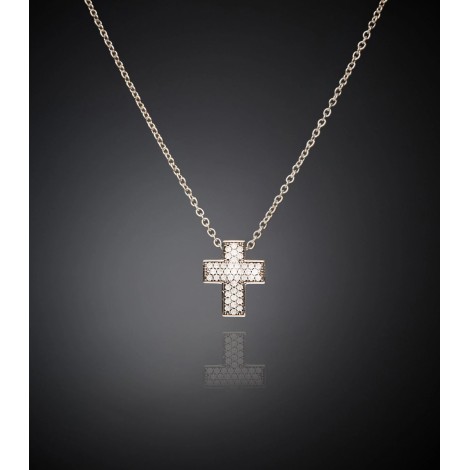 Collana Pendente Chiara Ferragni Squared Cross Small Edizione Limitata J19AWC01