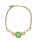 Collana Argento Dorato Prasiolite CLM87-1A