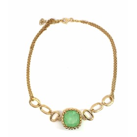 Collana Argento Dorato Prasiolite CLM87-1A
