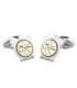 Gemelli Da Polso Sveglia Silver Grande F145-R