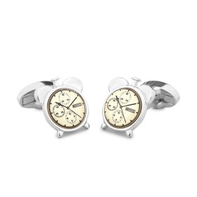 Gemelli Da Polso Sveglia Silver Grande F145-R