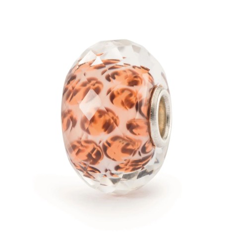 Beads Trollbeads Macchie Leopardo Collezione Essere Madre Argento Vetro TGLBE-30106