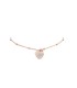 copy of Bracciale Argento Rosato con Cuore pendente