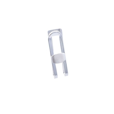 Alexander Castle Fermasoldi In Argento Sterling 925: Fino Maschile Con Incisione, 12.4g