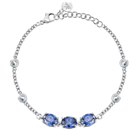 Bracciale Morellato Collezione Colori Acciaio Cristalli Colorati