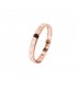 Bracciale Donna Rigido Raggi Argento 925 Oro Rosa con Zirconi