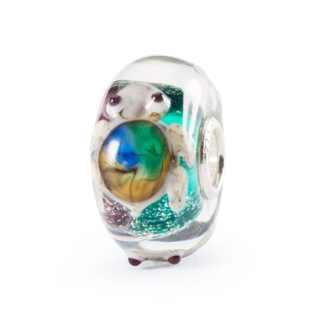 Beads Trollbeads Alla Scoperta Collezione La Vita è un miracolo Argento Vetro TGLBE-20375