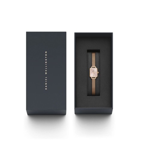 Orologio Daniel Wellington Quadro Mini Melrose Rosa DW00100650