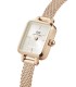 Orologio Daniel Wellington Quadro Mini Melrose Champagne DW00100651