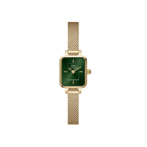 Orologio Daniel Wellington Quadro Mini Evergold Verde DW00100653