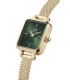 Orologio Daniel Wellington Quadro Mini Evergold Verde DW00100653