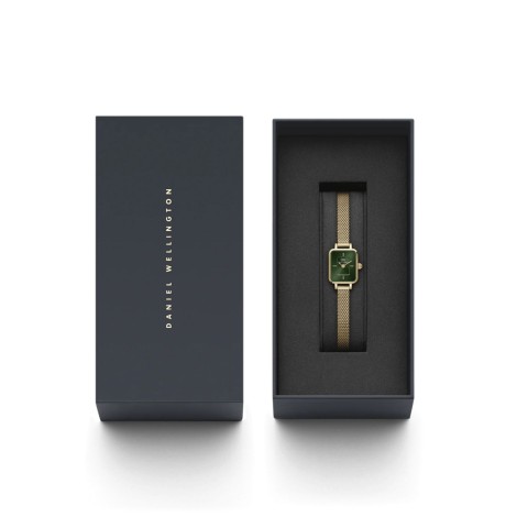 Orologio Daniel Wellington Quadro Mini Evergold Verde DW00100653