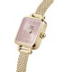 Orologio Daniel Wellington Quadro Mini Evergold Rosa DW00100655