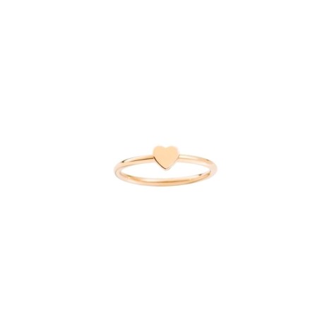 Anello Dodo Cuore Oro Rosa 9Kt