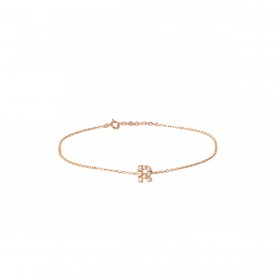 Bracciale Donna Raggi Lettera R in Argento 925