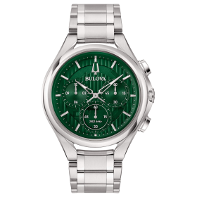Orologio Bulova Curv Dress 96A297 Verde