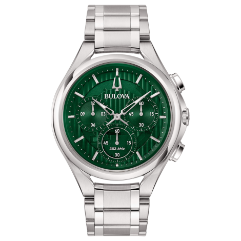 Orologio Bulova Curv Dress 96A297 Verde