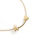 Collana Le Bebé Les Petits Sagoma Bimbo Oro Giallo Diamante LBB730
