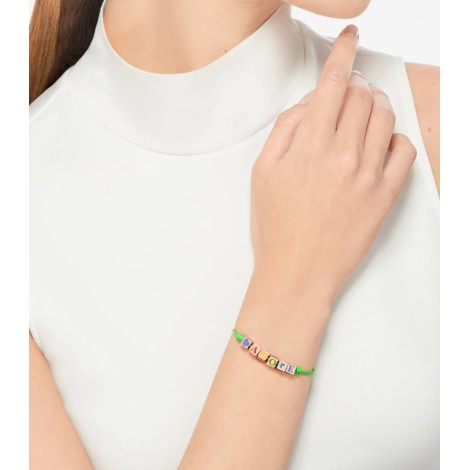 Bracciale Dodo Amore Love is Love Cordino Verde