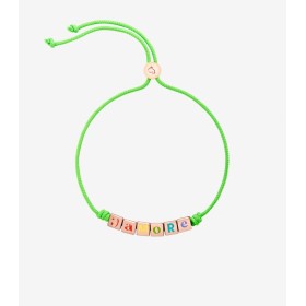 Bracciale Dodo Amore Love is Love Cordino Verde