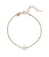 Bracciale Alisia Marianne Simple Argento Dorato 925 Avventurina AL3966