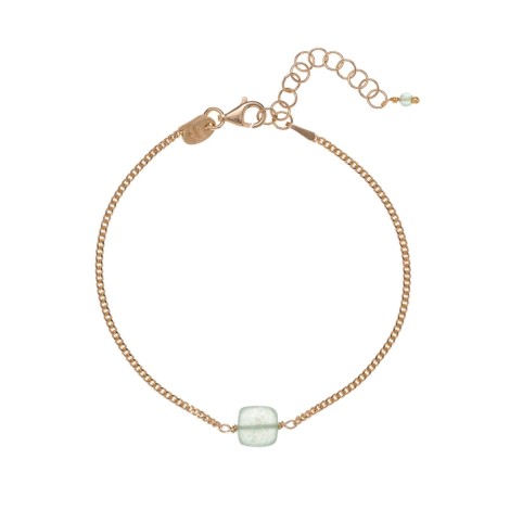 Bracciale Alisia Marianne Simple Argento Dorato 925 Avventurina AL3966