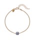 Bracciale Alisia Marianne Simple Argento Dorato 925 Calcedonio AL3966