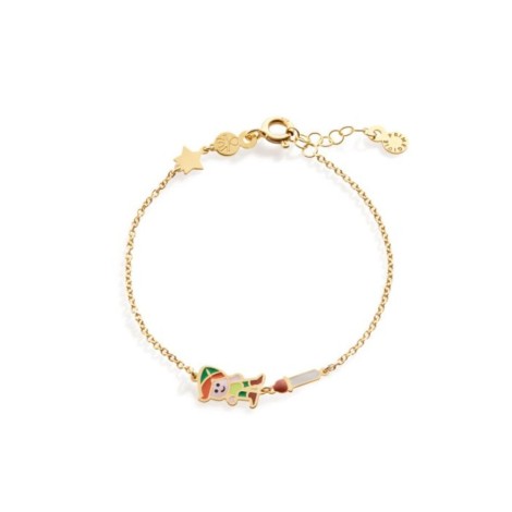 Bracciale Le Bebé Primegioie Peter Pan Oro Giallo PMG099