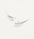 Orecchini PDPAOLA Acqua Argento Dorato AR02-879-U