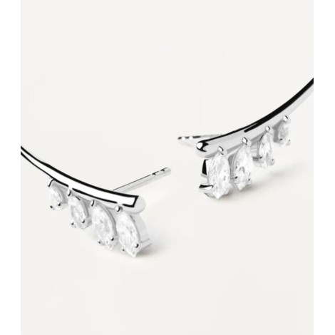 Orecchini PDPAOLA Acqua Argento Dorato AR02-879-U, dettagli