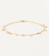 Bracciale PDPAOLA Joy Argento Dorato Zirconi Bianchi PU01-610-U